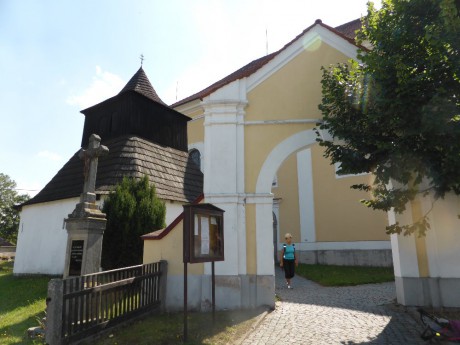 Areál kostela sv. Víta Bojanov