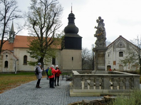 Náves v Žumberku