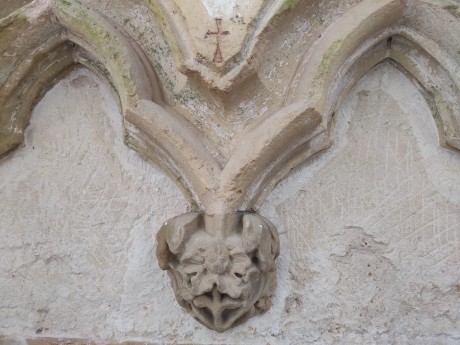 29 Detail v hradní kapli