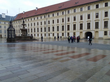 26 a - Na II. nádvoří Pražského hradu