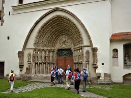 U kláštera Porta coeli v Předklášteří