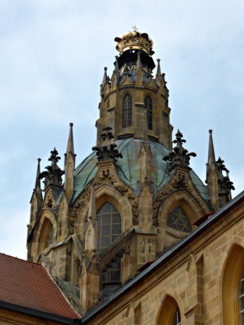 Kladruby - kopule klášterního kostela