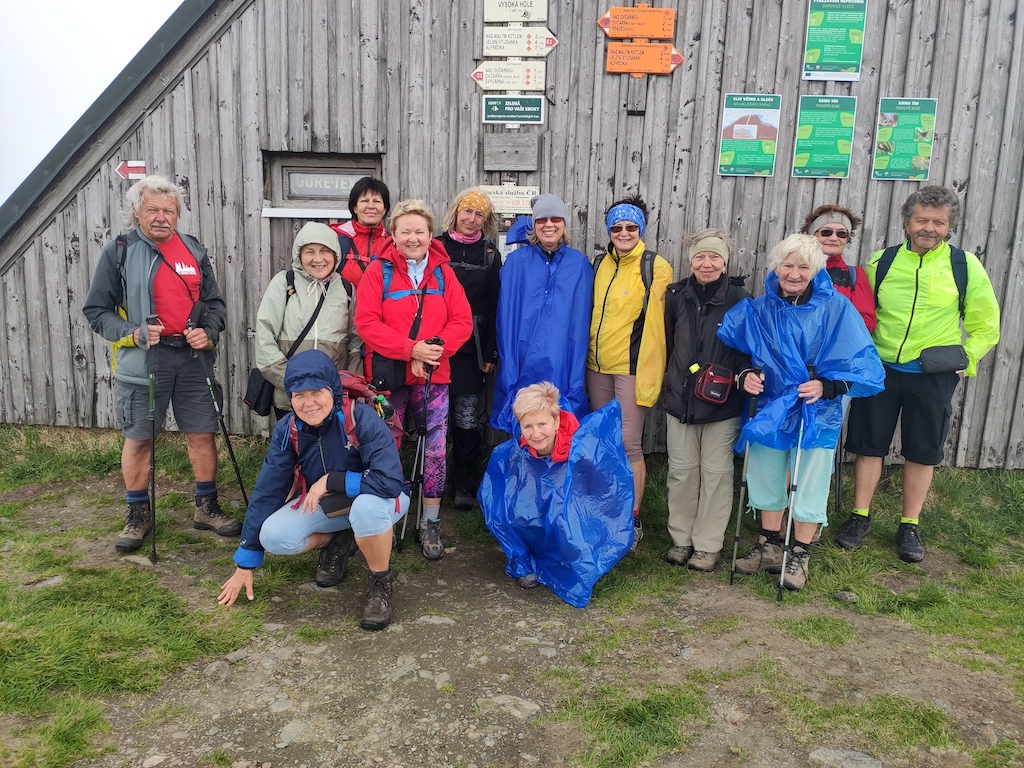 29 Naše skupina na Vysoké holi (1464 m)