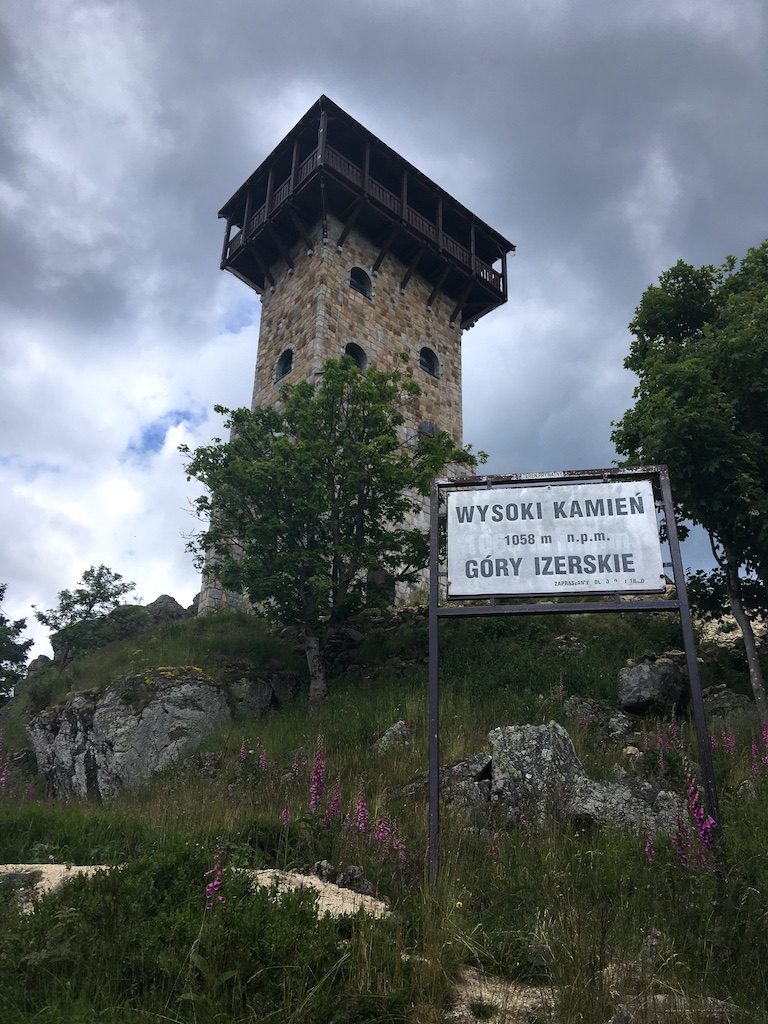 19 Sklarska Poreba, rozhledna Vysoký kámen
