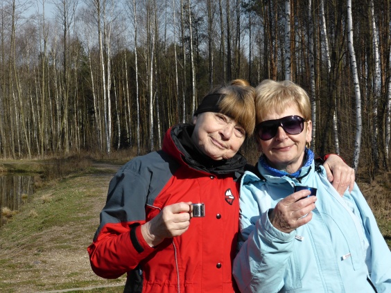 Po koledě - kamarádky - turistky