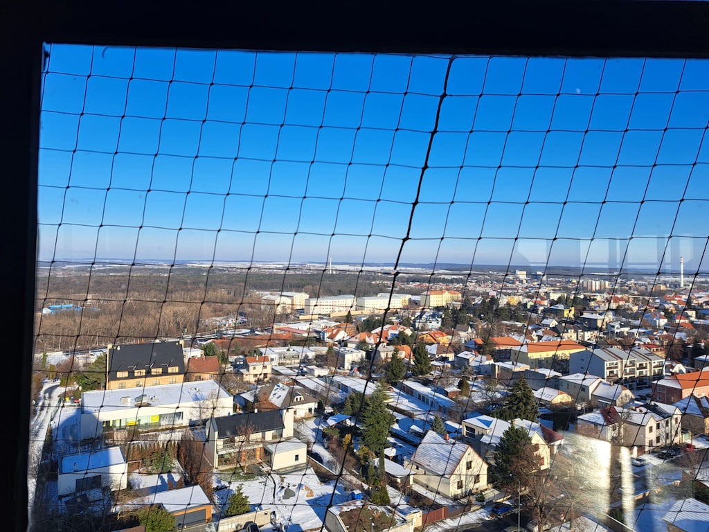 28 Kolín – výhled z vodárenské věže
