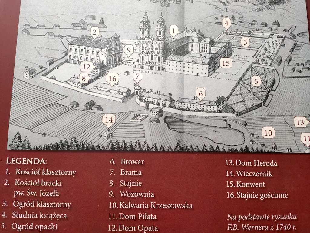 25 Krzeszów, klášterní areál z r. 1740