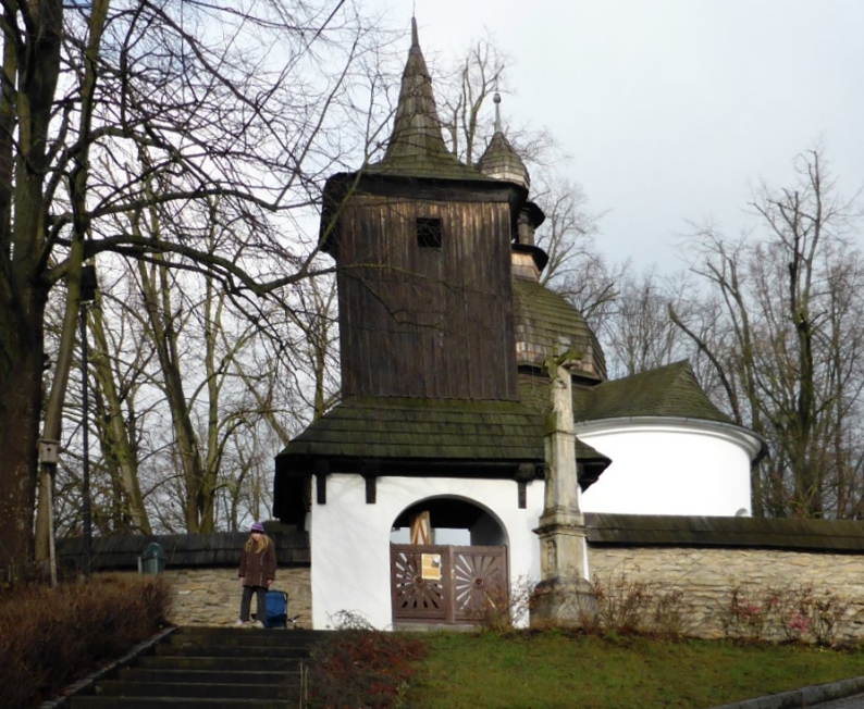  Vstup k rotundě svaté Kateřiny