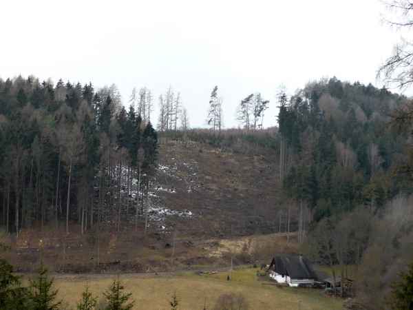 Krajina cestou do Chvalkovic