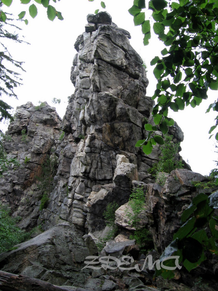 ŽĎÁRSKÉ VRCHY 2009 - Dráteničky  775 m