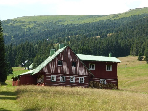 Modrý důl - lidová architektura v horské krajině