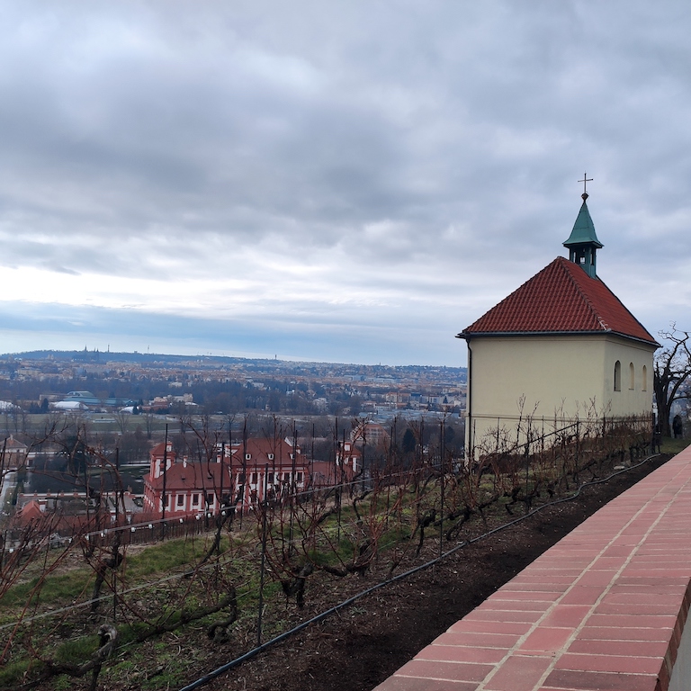 07 Praha-Troja – Vinice a kaple sv. Kláry I