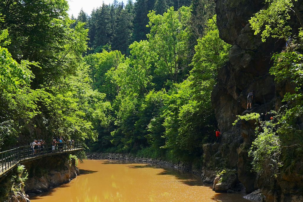 26 Riegrova stezka – výhled na Via ferrata